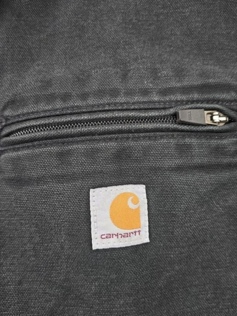 Carhartt Detroit Workwear Blanket Lined Jacket Black Men’s Size L